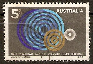 Australia 1969 Labour Organisation Stamp. SG439.